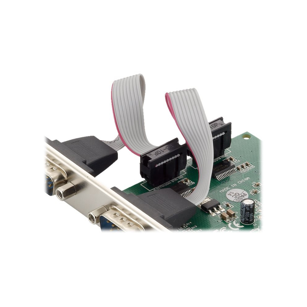 Produktbild för Conceptronic SRC01G - seriell adapter - PCIe - RS-232 x 2