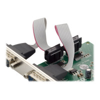 Produktbild för Conceptronic SRC01G - seriell adapter - PCIe - RS-232 x 2