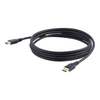 Produktbild för StarTech 3 meter VESA-certifierad DisplayPort 1.4-kabel - 8K 60Hz HBR3 HDR - Super UHD DisplayPort till DisplayPort-skärmsladd - Ultra HD 4K 120Hz DP 1.4 smal videokabel M/M DP-kontakt - DisplayPort-kabel - DisplayPort till DisplayPort - 3 m