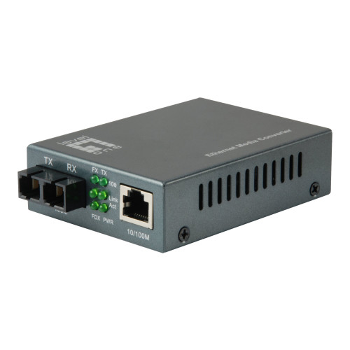 LevelOne LevelOne FVT-1102 - fibermediekonverterare - 10Mb LAN, 100Mb LAN