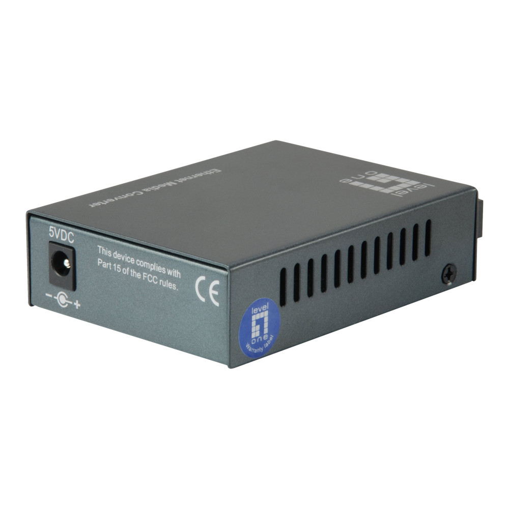Produktbild för LevelOne FVT-1102 - fibermediekonverterare - 10Mb LAN, 100Mb LAN