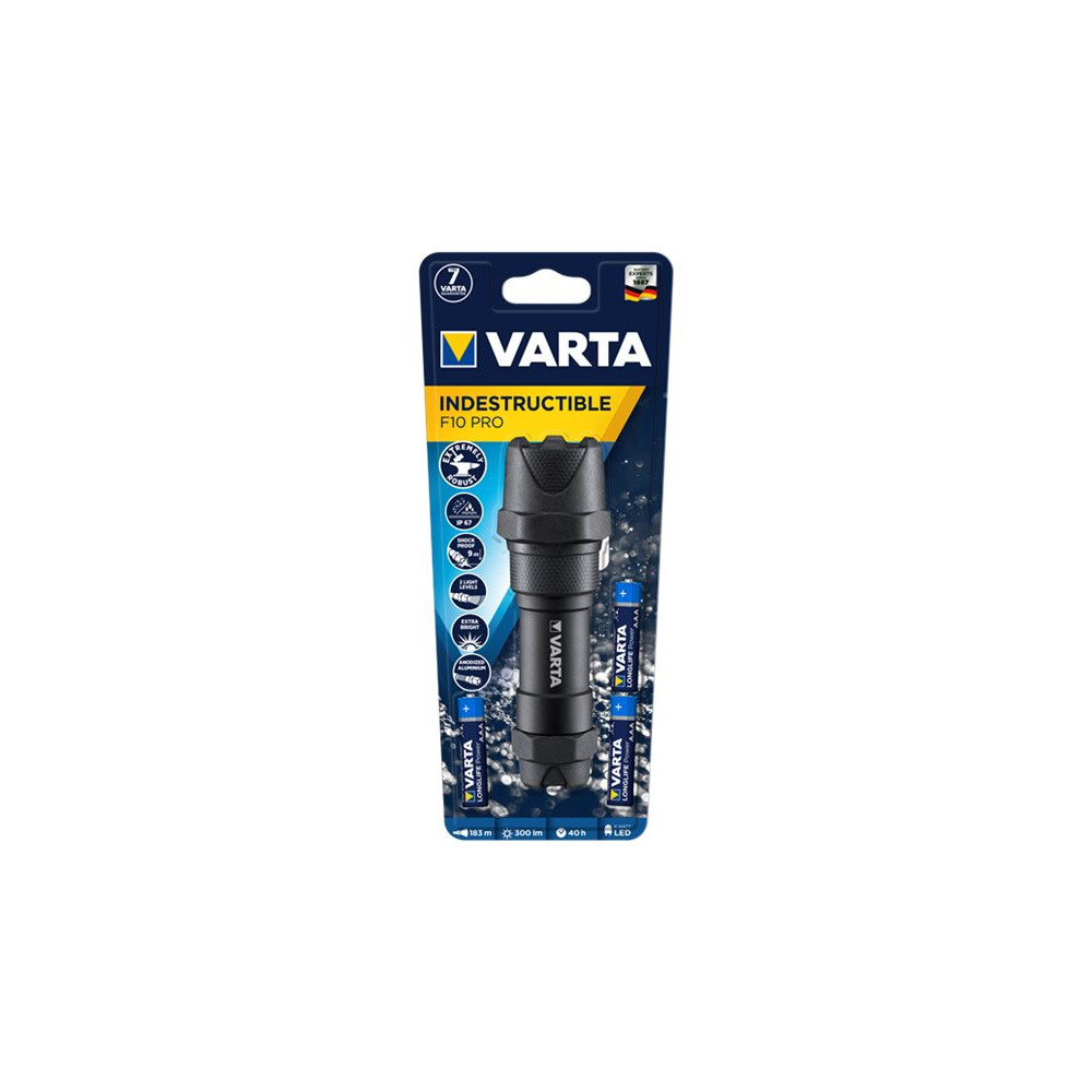 Produktbild för Varta Indestructible F10 Pro - ficklampa - LED - 6 W