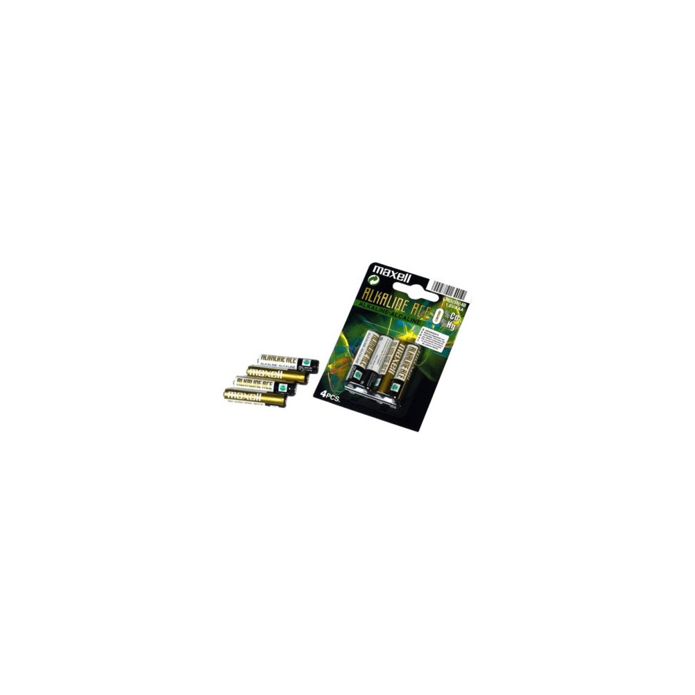 Produktbild för Maxell LR03 batteri - 10 x AAA - alkaliskt