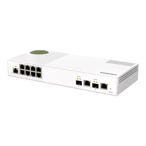 QNAP Systems, Inc QNAP QSW-M2108-2C - switch - 10 portar - Administrerad - Switchar & Hubbar
