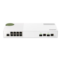 Produktbild för QNAP QSW-M2108-2C - switch - 10 portar - Administrerad