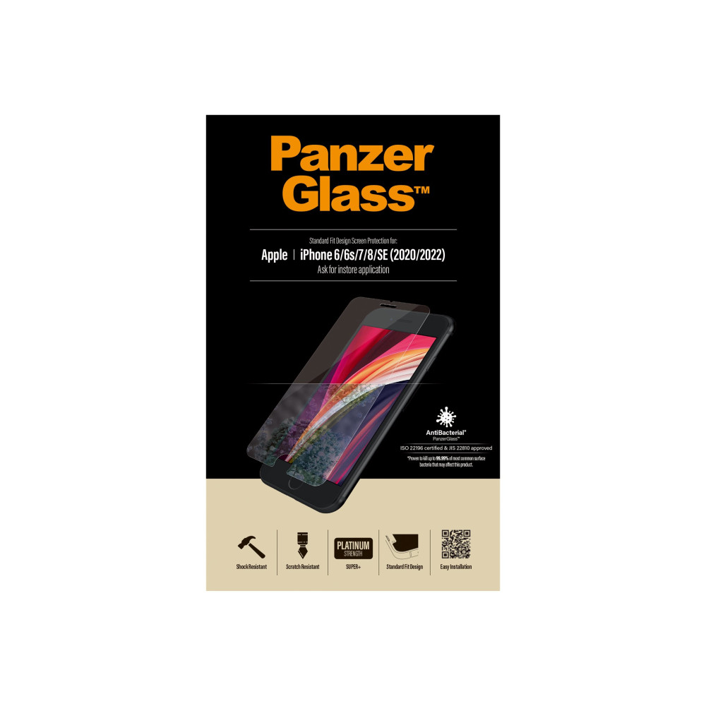 Produktbild för PanzerGlass - skärmskydd för mobiltelefon
