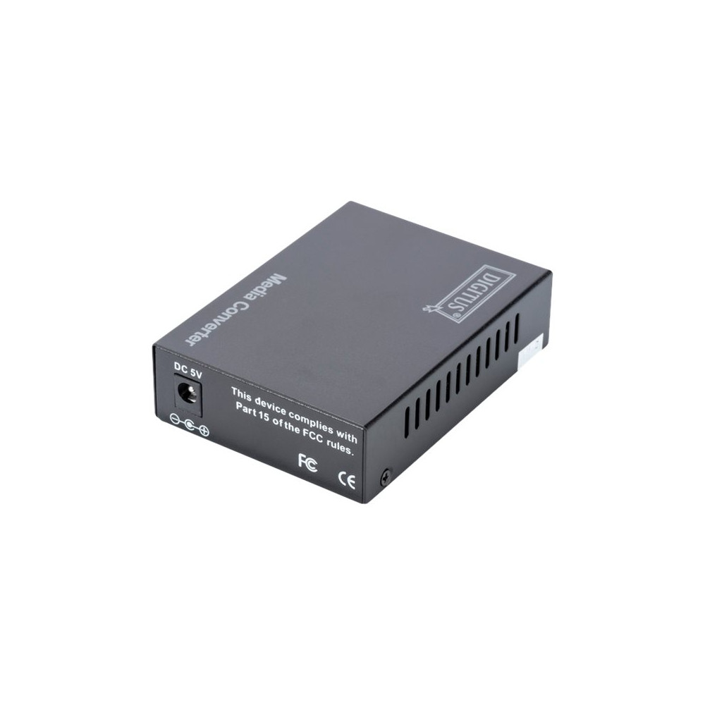 Produktbild för DIGITUS DN-82211 - fibermediekonverterare - 1GbE, 10GbE, 5GbE, 2.5GbE