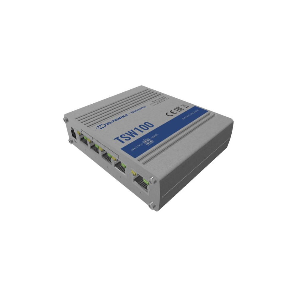Produktbild för Teltonika TSW100 - switch - 5 portar - ohanterad