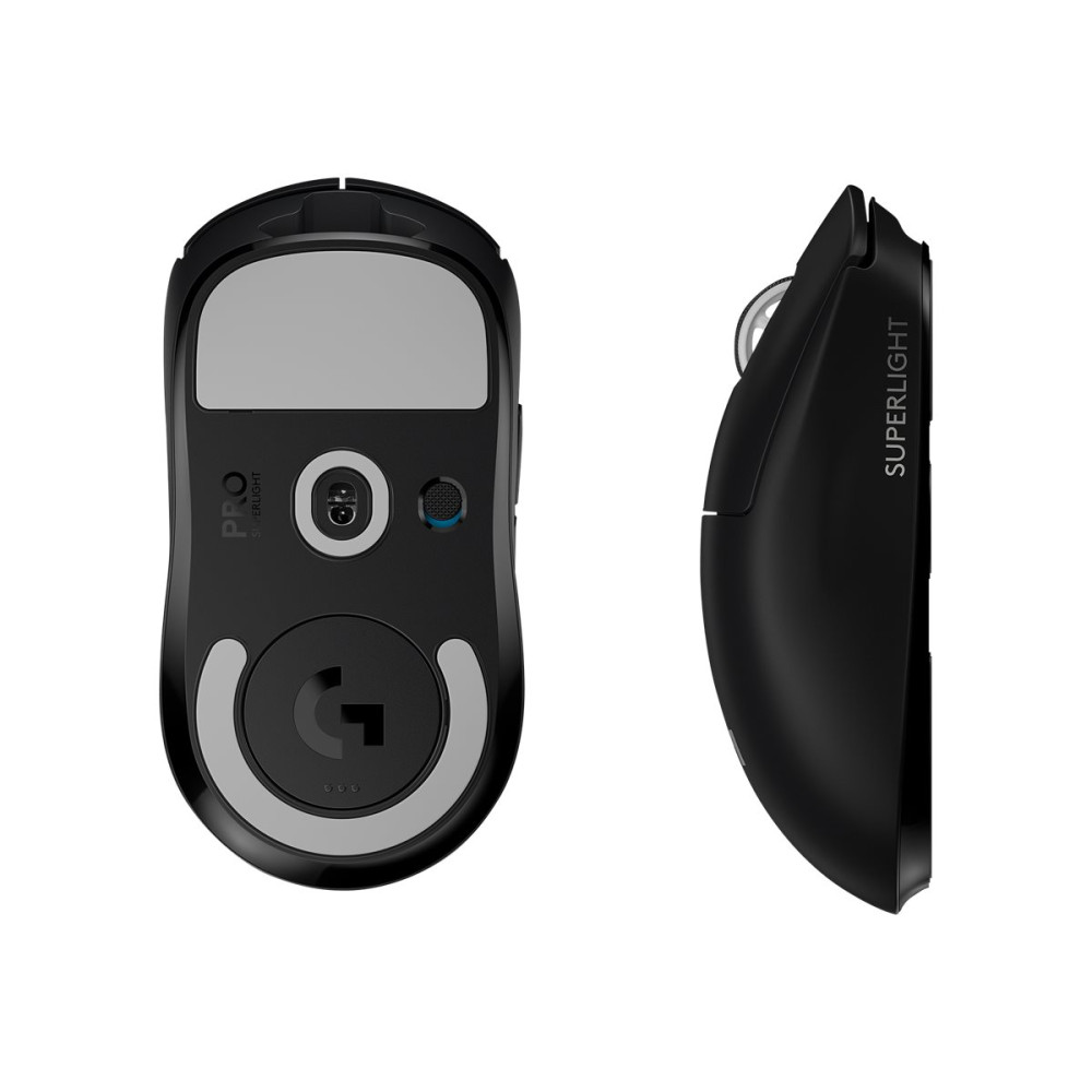 Produktbild för Logitech PRO X SUPERLIGHT Wireless Gaming Mouse - mus - 2.4 GHz - svart