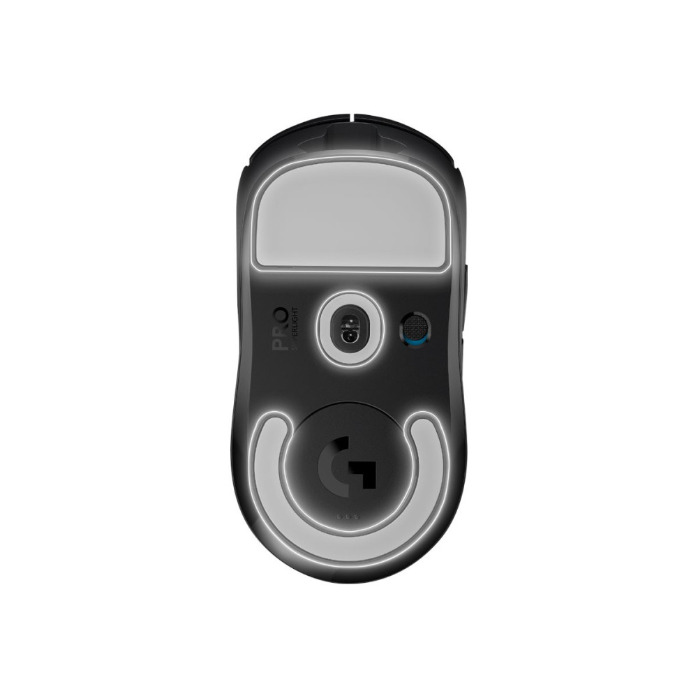 Produktbild för Logitech PRO X SUPERLIGHT Wireless Gaming Mouse - mus - 2.4 GHz - svart