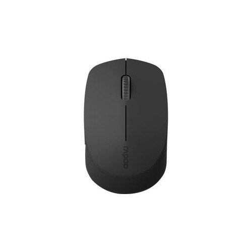 RAPOO Rapoo M100 - mus - 2.4 GHz, Bluetooth 4.0, Bluetooth 3.0 - svart