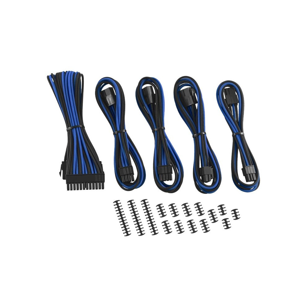 Produktbild för CableMod Classic ModMesh 8+6 Series Cable Extension Kit - strömkabelsats