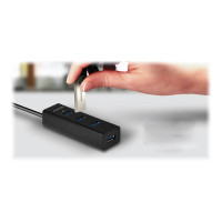 Produktbild för AXAGON HUE-S2BP - hubb - 4 portar