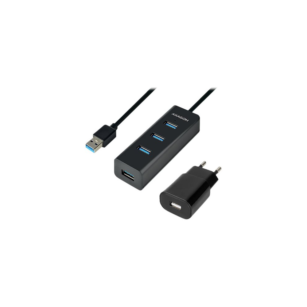 Produktbild för AXAGON HUE-S2BP - hubb - 4 portar