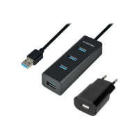 Produktbild för AXAGON HUE-S2BP - hubb - 4 portar