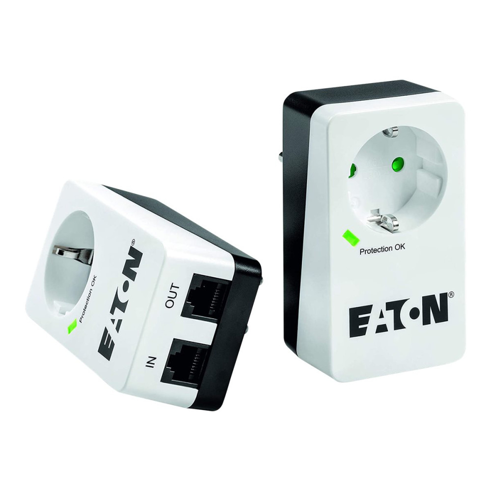 Produktbild för Eaton Protection Box 1 Tel@ DIN - överspänningsskydd - 4000 watt