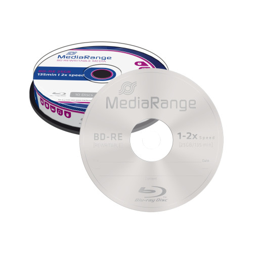 MediaRange MediaRange - BD-RE x 10 - 25 GB - lagringsmedier