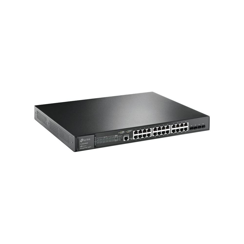 Produktbild för TP-Link JetStream TL-SG3428XMP - V1 - switch - 28 portar - Administrerad - rackmonterbar