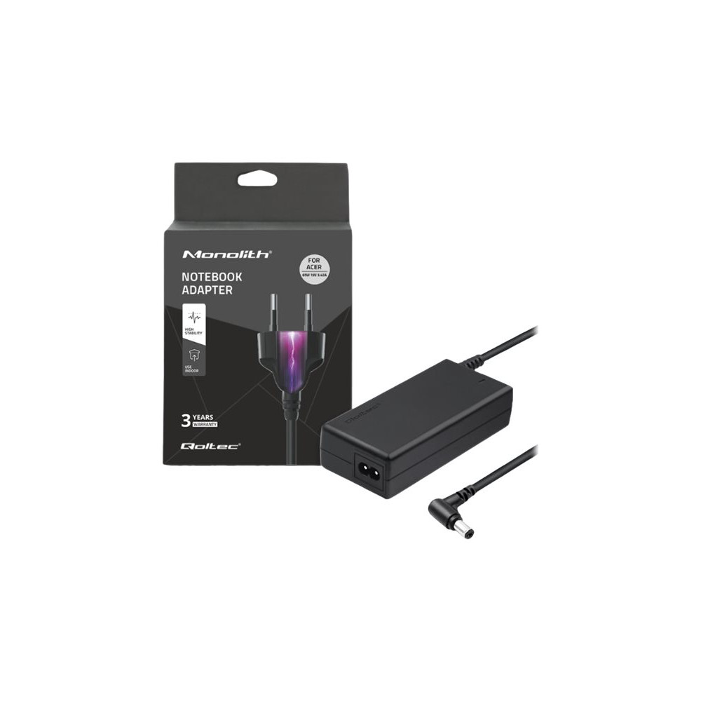 Produktbild för Qoltec - strömadapter - 65 watt
