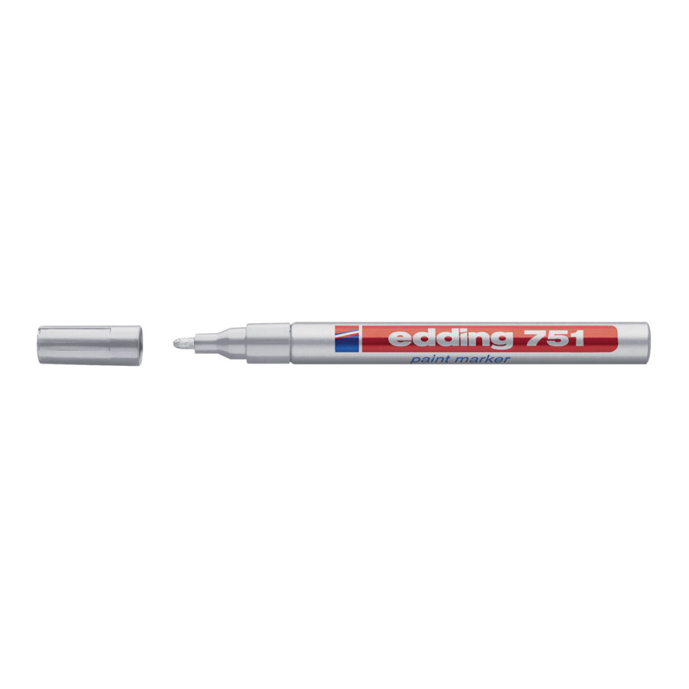 Produktbild för edding 751 paint - markering - sliver