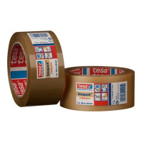 Produktbild för Tesapack Premium 4124 förpackningstejp - 50 mm x 66 m - brun