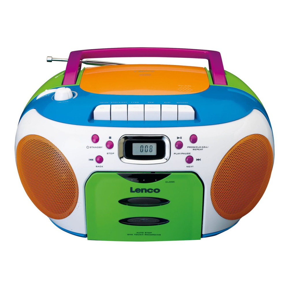 Produktbild för Lenco SCD-971 - boombox - CD, Cassette
