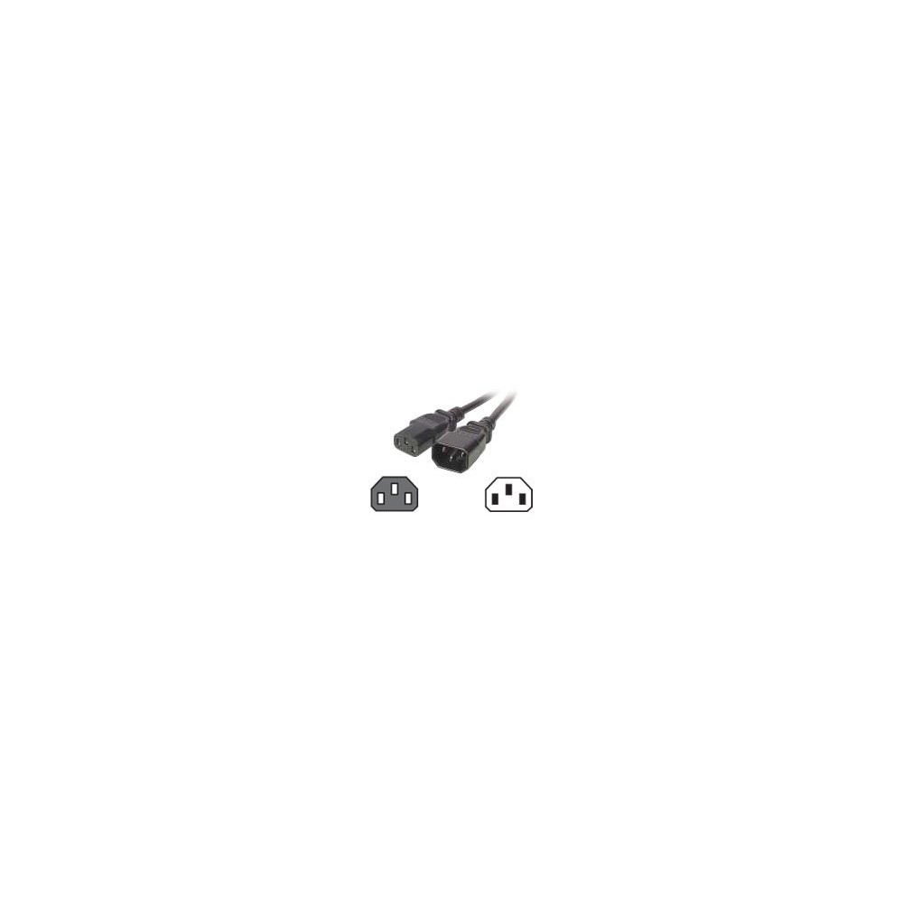 Produktbild för EFB-Elektronik - strömkabel - IEC 60320 C14 till power IEC 60320 C13 - 50 cm
