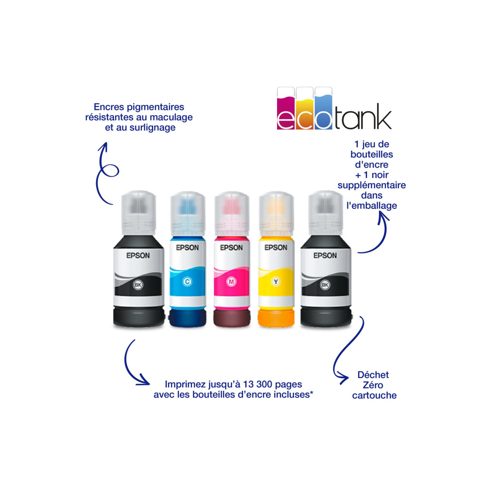 Produktbild för Epson EcoTank ET-5170 - multifunktionsskrivare - färg