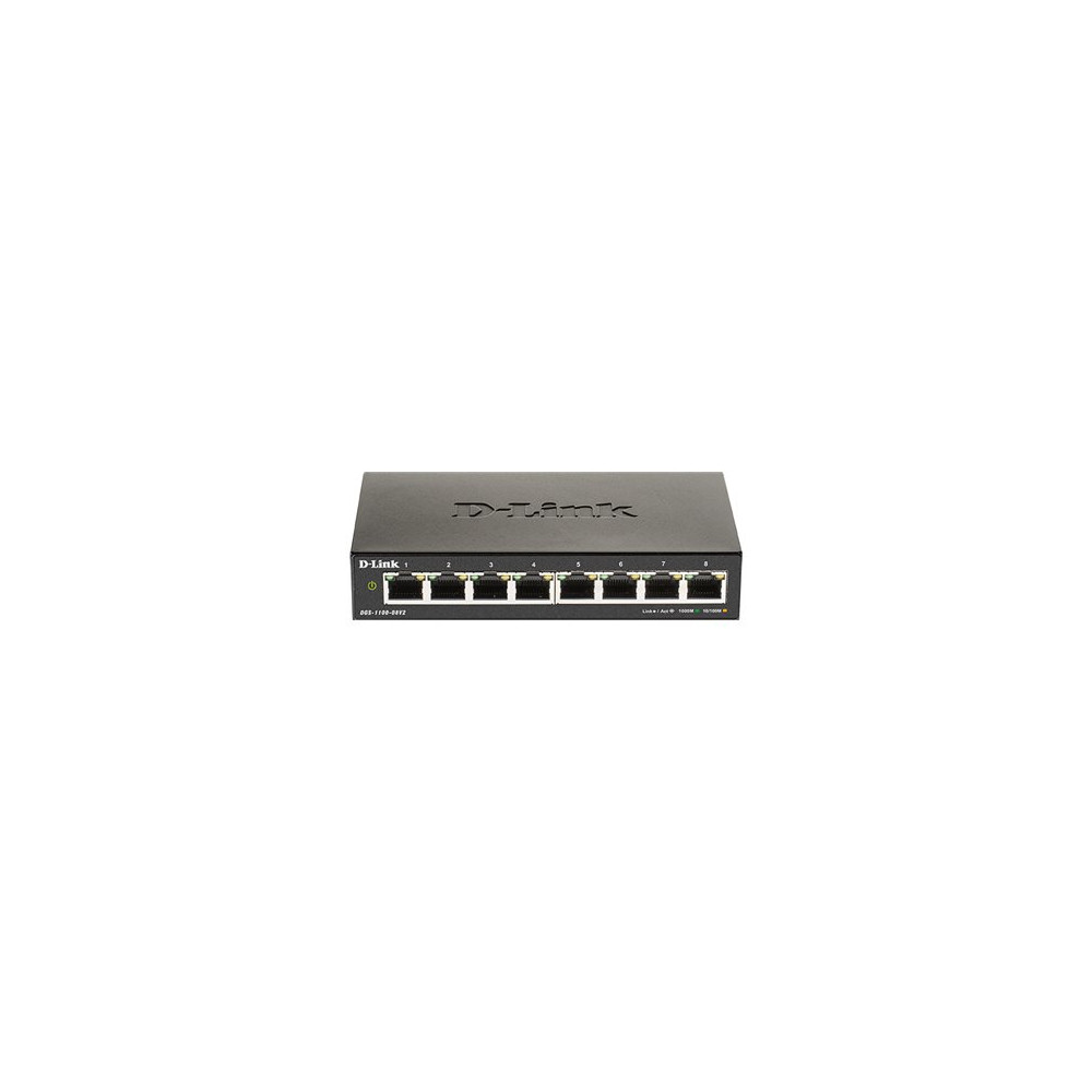 Produktbild för D-Link DGS 1100-08V2 - switch - 8 portar - smart