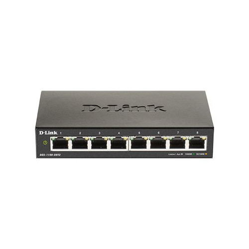D-Link D-Link DGS 1100-08V2 - switch - 8 portar - smart