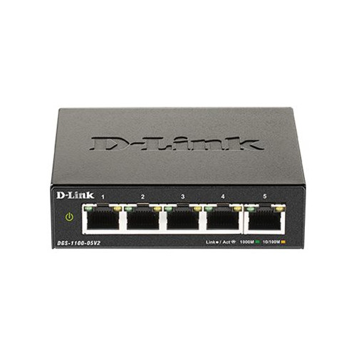D-Link D-Link DGS 1100-05V2 - switch - 5 portar - smart