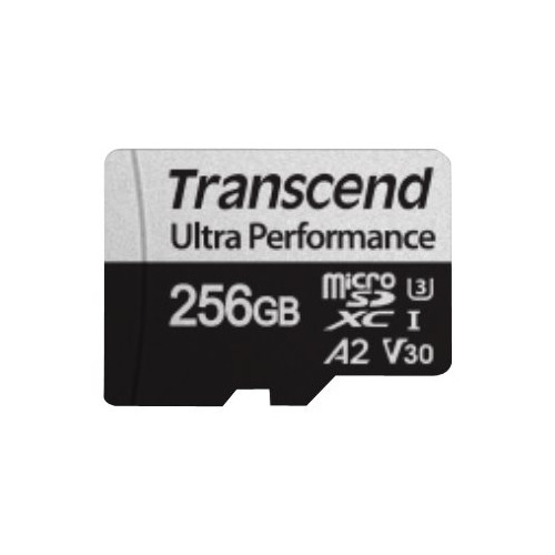 Transcend Information Transcend 340S - flash-minneskort - 256 GB - microSDXC