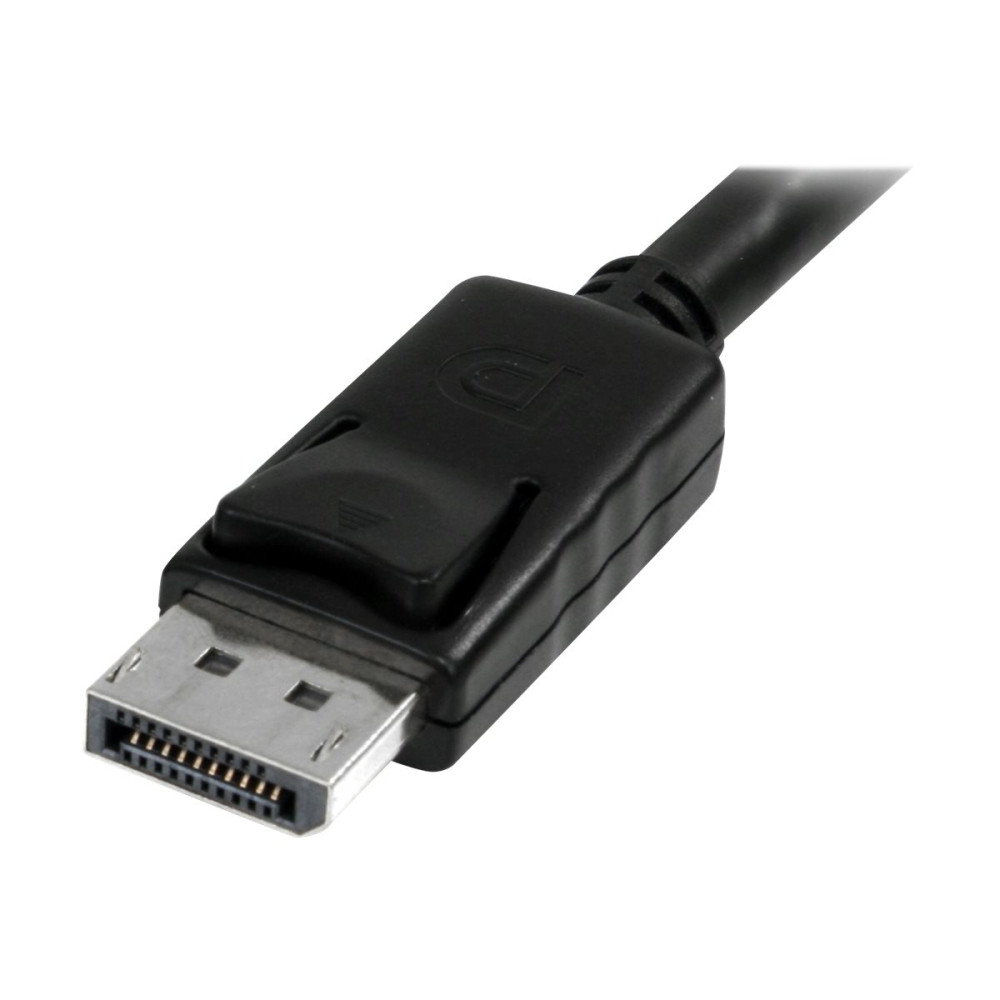 Produktbild för StarTech.com 3 ft / 91 cm 20 pin DP DisplayPort Extension Panel Mount Cable - DisplayPort to DisplayPort - Male to Female (DPPNLFM3PW) - DisplayPort-kabel - 91 cm