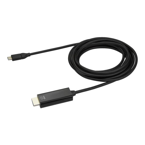 StarTech.com StarTech.com 3 m USB-C till HDMI-kabel - 4K vid 60Hz - Svart - adapterkabel - HDMI / USB - 3 m