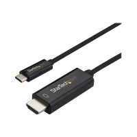 Produktbild för StarTech.com 3 m USB-C till HDMI-kabel - 4K vid 60Hz - Svart - adapterkabel - HDMI / USB - 3 m