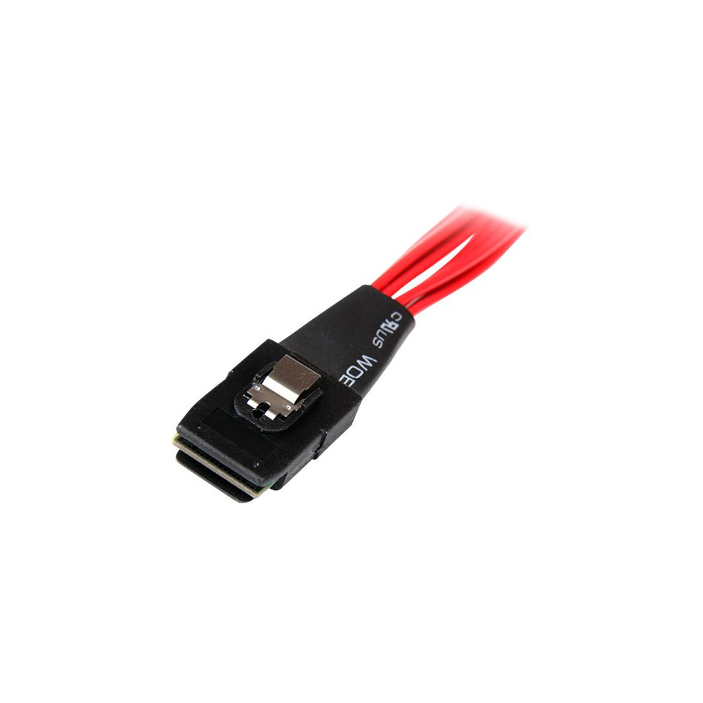 Produktbild för StarTech.com 50cm Internal Serial Attached SCSI Mini SAS Cable - SFF8087 to 4x SFF8482 - Internal Mini SAS Cable (SAS808782P50) - intern SAS-kabel - 50 cm