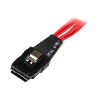 Produktbild för StarTech.com 50cm Internal Serial Attached SCSI Mini SAS Cable - SFF8087 to 4x SFF8482 - Internal Mini SAS Cable (SAS808782P50) - intern SAS-kabel - 50 cm