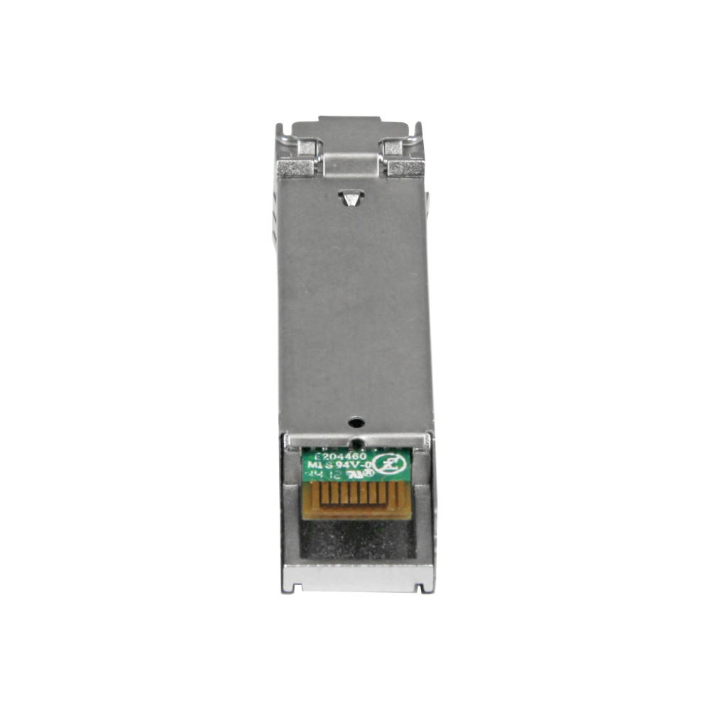 Produktbild för Startech HPE JD119B Compatible SFP Module, 1000BASE-LX, 1GbE Single Mode (SMF) Fiber Optic Transceiver, 1GE Gigabit Ethernet SFP, LC Connector, 10km, 1310nm, DDM, HPE 5900, 12500, 5500 - Lifetime Warranty (JD119BST) - SFP-sändar/mottagarmodul (mini-GBIC) 
