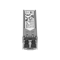 Produktbild för Startech HPE JD119B Compatible SFP Module, 1000BASE-LX, 1GbE Single Mode (SMF) Fiber Optic Transceiver, 1GE Gigabit Ethernet SFP, LC Connector, 10km, 1310nm, DDM, HPE 5900, 12500, 5500 - Lifetime Warranty (JD119BST) - SFP-sändar/mottagarmodul (mini-GBIC) 