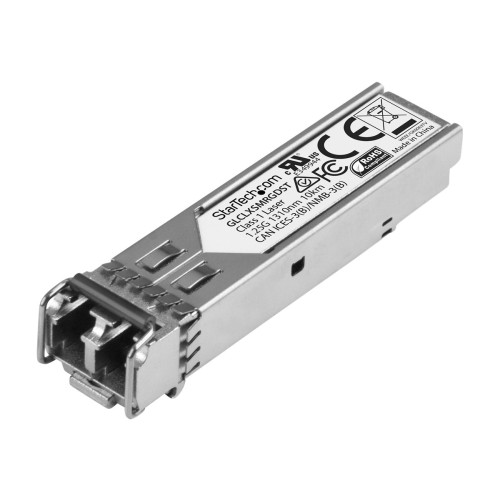 StarTech.com Startech Cisco GLC Connector LX-SM-RGD Compatible SFP Module, 1000BASE-LX, 1GbE Single Mode Fiber Optic Transceiver, LC Connector, 10km 1310nm, DDM, Cisco Firepower, ASR920, IE2000 - Lifetime Warranty (GLCLXSMRGDST) - SFP-sändar/mottagarmodul (mini-GBIC) 