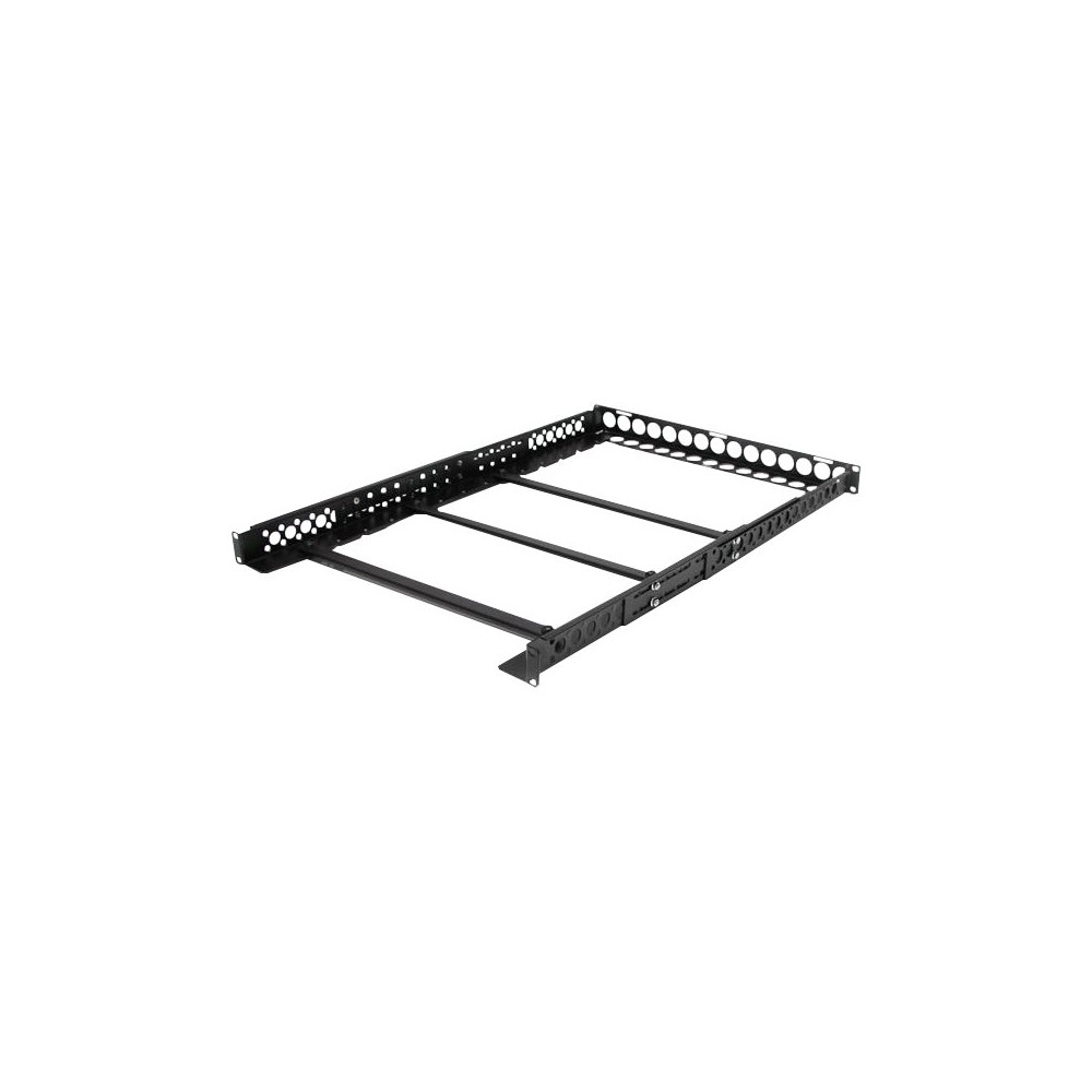 Produktbild för StarTech.com 1U fast 19 tums universella serverrackskenor med justerbart djup - rackskena - 1U