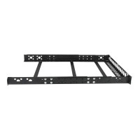 Produktbild för StarTech.com 1U fast 19 tums universella serverrackskenor med justerbart djup - rackskena - 1U