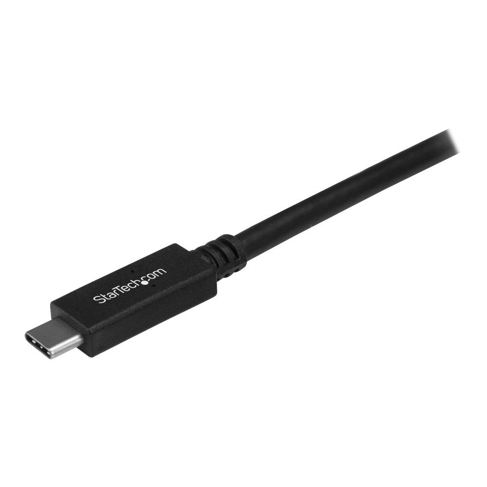 Produktbild för StarTech USB C to UCB C Cable - 0.5m - Short - M/M - USB 3.1 (10Gbps) - USB C Charging Cable - USB Type C Cable - USB-C to USB-C Cable (USB31CC50CM) - USB typ C-kabel - USB-C till USB-C - 50 cm