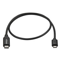 Produktbild för StarTech.com USB C to Micro USB Cable - 0.5m - M/M - Thunderbolt 3 Compatible - Micro USB Cord -USB Type C to Micro USB Cable (USB2CUB50CM) - USB typ C-kabel - USB-C till mikro-USB typ B - 50 cm