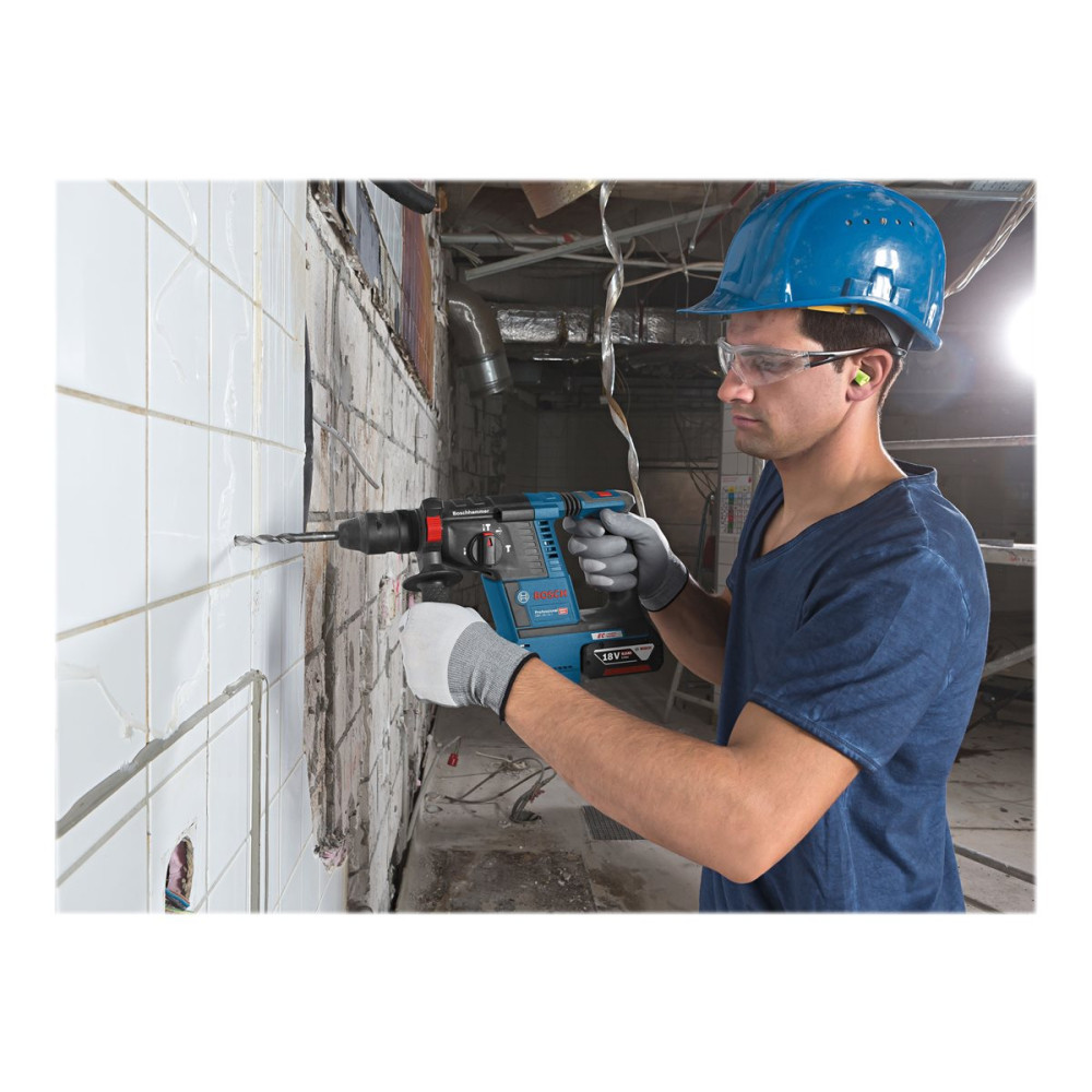 Produktbild för Bosch GBH 18V-26 F Professional - roterande hammare - sladdlös - 2 batterier