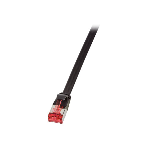 2direct LogiLink SlimLine - patch-kabel - svart