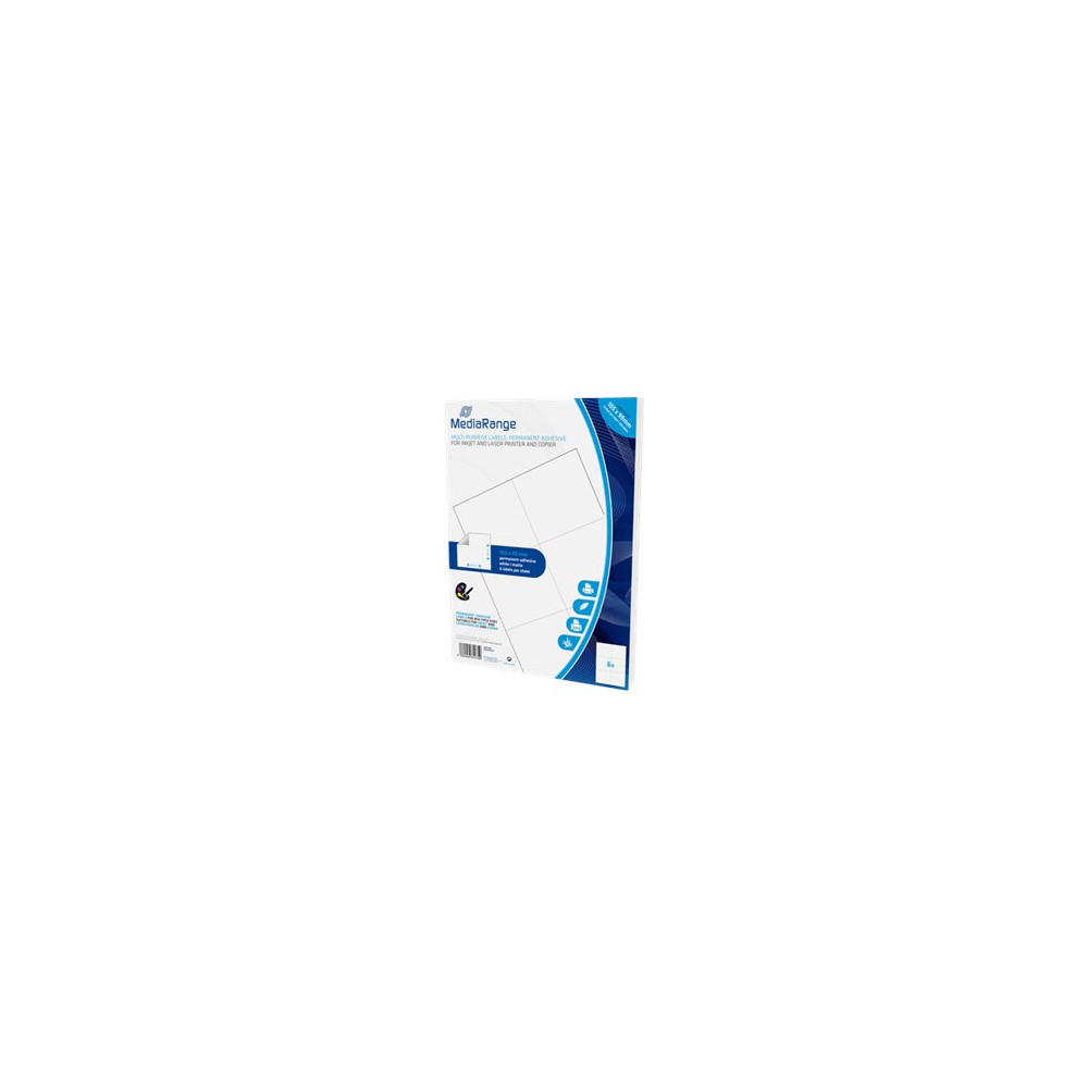Produktbild för MediaRange MRINK144 - etiketter för flera ändamål - 300 etikett (er) - 105 x 99 mm
