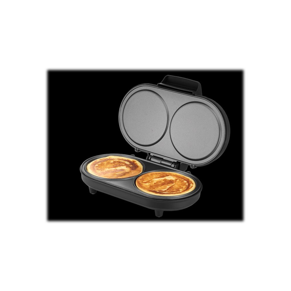 Produktbild för UNOLD 48165 American - pannkakslagg - borstat stål/svart