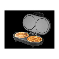 Produktbild för UNOLD 48165 American - pannkakslagg - borstat stål/svart