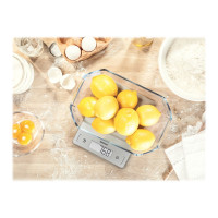 Produktbild för Soehnle Page Comfort 300 Slim - köksvåg - silver